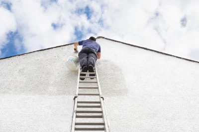 Peinture extérieure à Mortrée — façades et ravalement